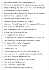 RESOURCES KIT - Yoga Teacher Training - How to teach yoga online? - Level 1 - Zayra Mo