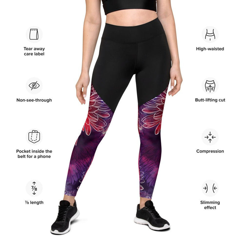 Ruby - High Tech Compression Leggings for Tummy Control and Butt Lift –  Zayra Mo