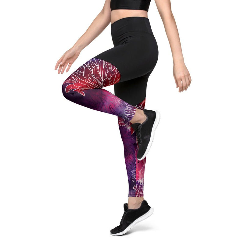 Cherry - High Tech Compression Leggings for Tummy Control and Butt Lift –  Zayra Mo